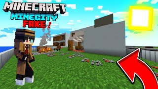 🔴MINECITY FAKE  | HAI PE LIVE