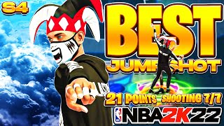 *NEW* BEST JUMPSHOT AFTER PATCH ON NBA 2K22 HIGHEST GREEN WINDOW 100% GREENLIGHT NEVER MISS AGAIN!!!