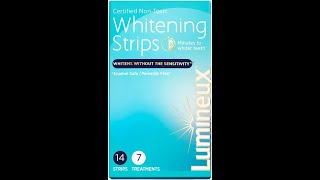 Lumineux Teeth Whitening Strips 7 Treatments