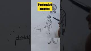 panchmukhi hanuman story short #shorts #youtubeshorts #hanumanji