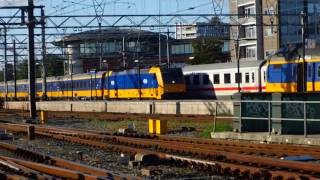 NS BR 186 111+ICRmhi 16481+NMBS 2835 komen aan op Amsterdam Centraal!