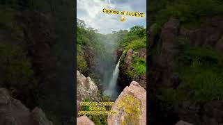 Cascada en la Presa de Malpaso!! Cuando Si LLUEVE 🌧️ #cascadas #lluvia #paisajes #pescadeportiva