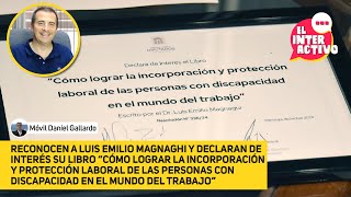 Luis Emilio Magnaghi: abogado que lucha por la inclusión de personas con discapacidad en el trabajo