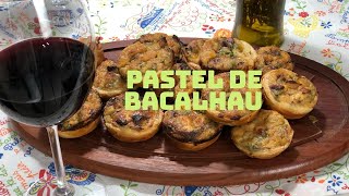 Pastel de Bacalhau / Rápido e super fácil.