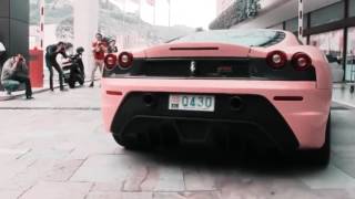 Scuderia  Ferrari 430 in Monaco  sport cars 2016