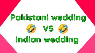 pakistani wedding vs indian wedding 😱 || SHORT HARSH ||