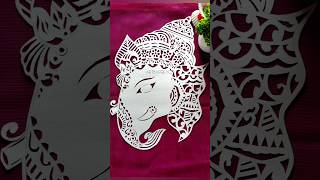 Ganesha|papercutting|papercraft#ganeshchaturthi#ganesh#shortsvideo#youtubeshorts#youtubeshortsvideo