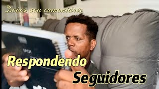 Respondendo seguidores