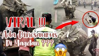 VIRALLL DINOSAURUS DI MAGETAN ASLII MOJOSEMI PARK 😱 || Jihan Tiara