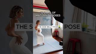 10 DAYS OF MATERNITY POSES | DAY 2 | The Side Belly Pose #maternityphotography