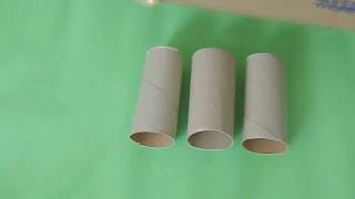 IDEIA COM ROLOS DE PAPEL HIGIÊNICO