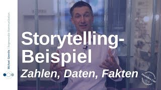 Storytelling Beispiel: Wie aus Zahlen, Fakten, Fakten packende Geschichten werden