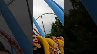 PORTAVENTURA SPAIN DRAGON KHAN RIDE