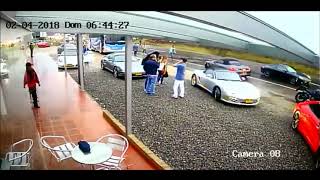 ACCIDENTE Mclaren, Porsche, Mercedes AMG -MOMENTO EXACTO COLOMBIA