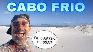 O quê fazer em Cabo Frio no Rio de Janeiro com Ventania na Praia das Dunas e na Praia do Forte?