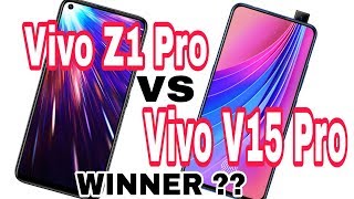 Vivo Z1 Pro vs Vivo V15 Pro speed test and camera comparison