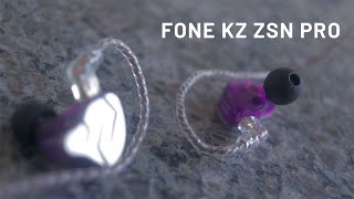 FONE DE OUVINDO INTRA AURICULAR KZ ZSN PRO