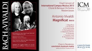 ICM Polignano - Final Concert - ICM & convivium musicum mainz: Antonio Vivaldi - Magnificat (RV 610)