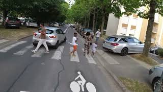 Les cyclistes mettent le boxon au Blosne : feux rouges, stops, contresens, sens interdits, priorités