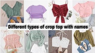 types of crop top with names||the trendy girl