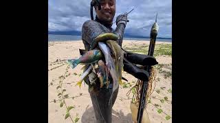 spearfishing on Palawan