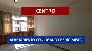 AP1371 - Centro, Av. Presidente Vargas, execelente apartamento conjugado