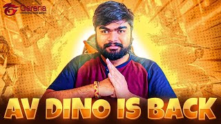 🤬LETS ROCK AV ANNATHO LIVE EROJU ADHARALI🥳| AV DINO 😎| FREE FIRE LIVE IN TELUGU