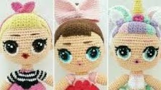 lol surprise em croche amigurumi