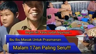 Paling Seru!! Masak Prasmanan Satu RT Untuk Acara 17an, Ga da Lawan