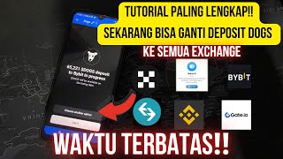 UPDATE‼️ Cara Claim Airdrop DOGS Bisa Diganti Ke Semua Exchange