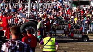 Tractor-Pulling EM 2012 Inter-Techno Lambada 4,5t Pull zum Sieg 100,31m