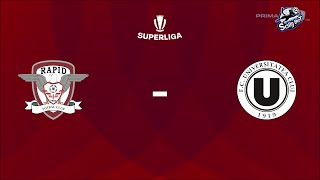 FC Rapid Bucuresti Vs. "U" Cluj, Etapa 9, SuperLiga 2024-2025 #Live