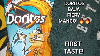 THESE WERE GOOD! - TRYING DORITOS BAJA FIERY MANGO FOR THE FIRST TIME 🔥🔥