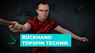 Rückhand Topspin Technik Theorie und Praxis / smarTT / Tischtennis