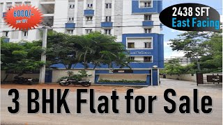 3 BHK Flat for Sale at Hi Tech City # P33 || White Fields || Kondapur || Hyderabad ||