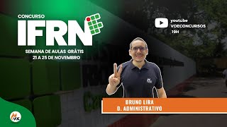 Concurso IFRN: Aula de Direito Administrativo