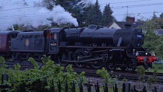 The Bath and Gloucester Steam Express 27/04/24 - with black 5 44871 and WCR 47 746 T&T