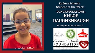 Student of the Week: Khloe Daughenbaugh