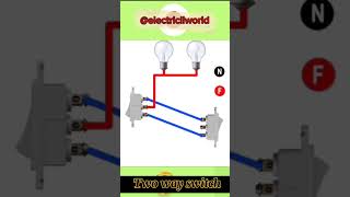 Staircase Wiring ConnectionRemixDiagram | Two way switch Stinscribe #electronic #election