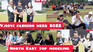 North East top models V.movi fashion week 2022  at stone Park Dimapur CPP News