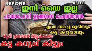 മാസത്തിൽ രണ്ടു തവണ  മതി /മുടി ഒരിക്കലും നരക്കില്ല /വളരും /poppy vlogs/malayalam