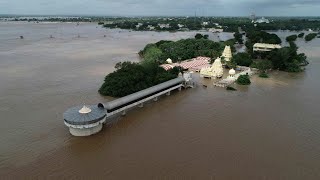 Kudal Sangam in flood