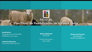 Planta de Faena Ovina - Flexibilizacion para la agricultura familiar campesina FIC-R 2017