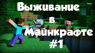 Выживание в майнкрафте #1