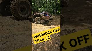 REAR DROPS GOOD WITHOUT SWAY BAR #goforbroke #toyotacrawler #windrock #TRAIL22 #3rz