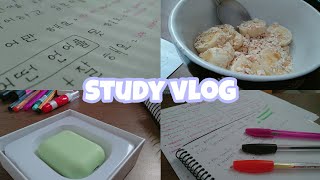 STUDY VLOG: Estudando COREANO + matérias da FACULDADE | Amanda Karolayne