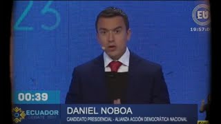 Las mentiras de Noboa para llegar al poder sobre la crisis eléctrica está liquidando al Ecuador