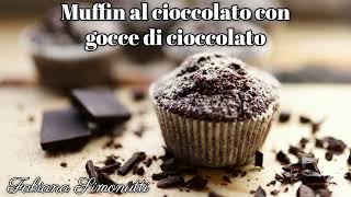 Muffin al cioccolato con gocce di cioccolato 🍩​🍦