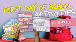 Back to school activities idea - First day of school craft for student! - LINK IN DESCRIPTION!