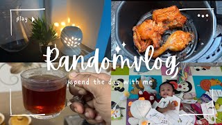 Random Footages of What My Days are like with a Baby | Cooking Biryani and  Chicken fry #vlog #diml